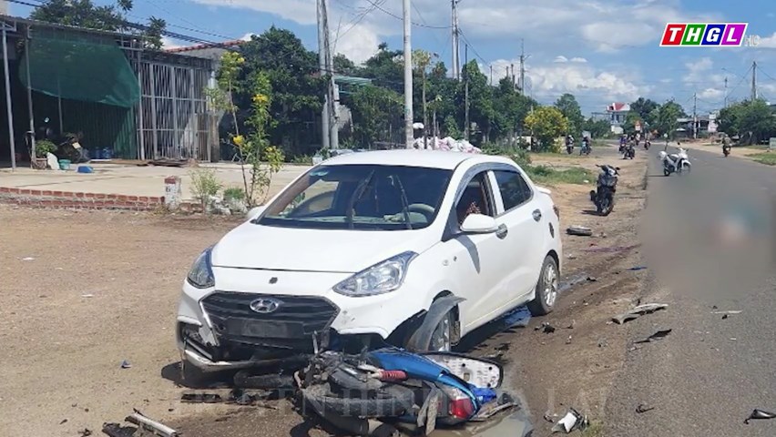 Tai nạn giao thông liên hoàn trên Quốc lộ 25 đoạn qua huyện Phú Thiện khiến 3 người thương vong