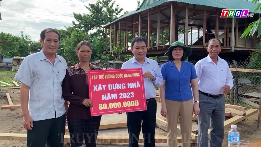 Ban Dân vận Tỉnh ủy khởi công xây dựng Nhà tình thương tại huyện Krông Pa