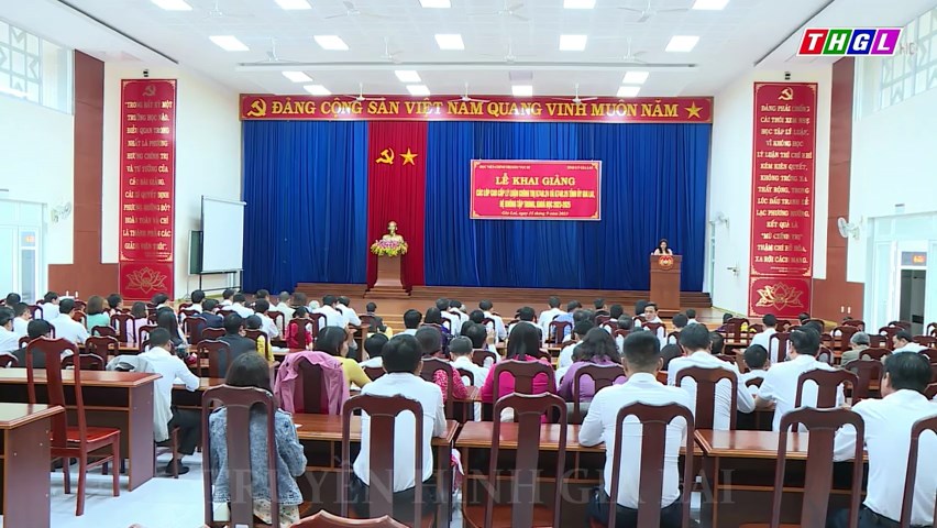 Khai giảng các lớp cao cấp lý luận chính trị hệ không tập trung khoá học 2023 – 2025