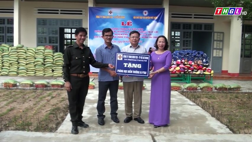 Khánh thành và bàn giao 02 phòng học tại Điểm trường Ia Ptau, Trường Tiểu học Lê Lợi,  xã Ia Sol, huyện Phú Thiện