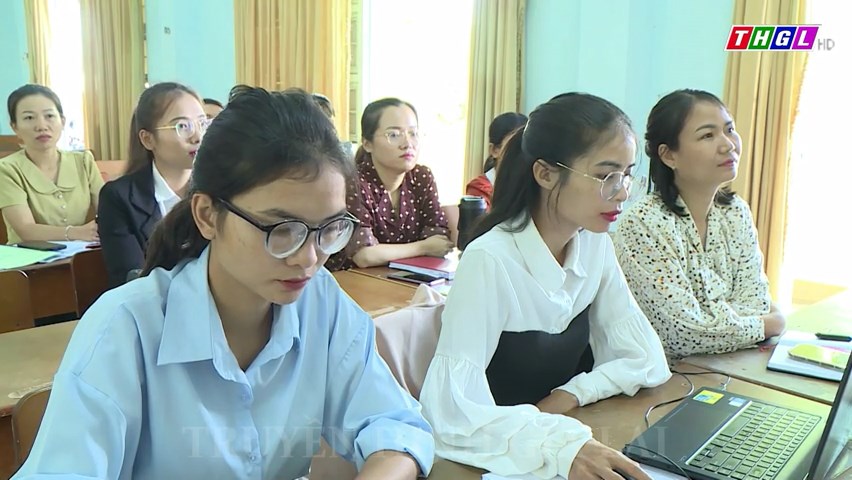 Huyện Krông Pa tập huấn nghiệp vụ công tác văn thư, lưu trữ