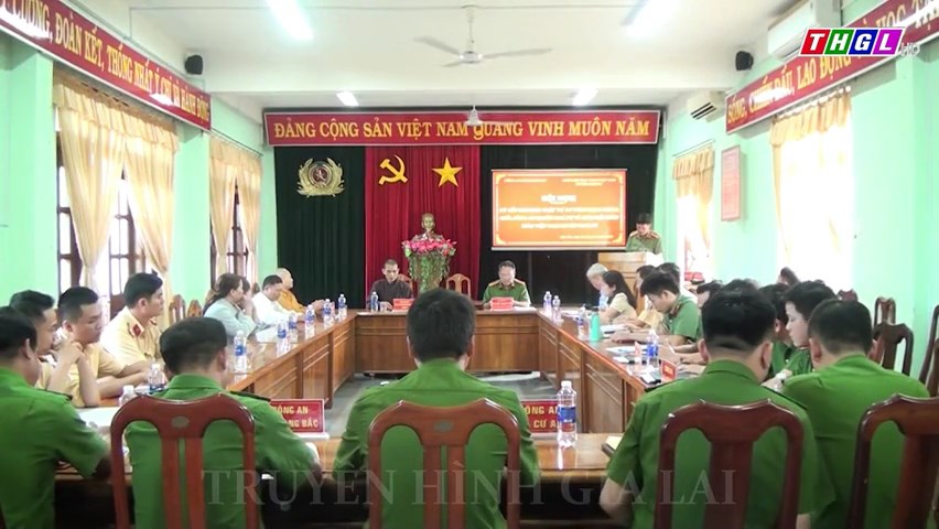 Ký kết đảm bảo trật tự ATGT giữa Công an huyện Đak Pơ và Giáo hội Phật giáo Việt Nam  huyện Đak Pơ