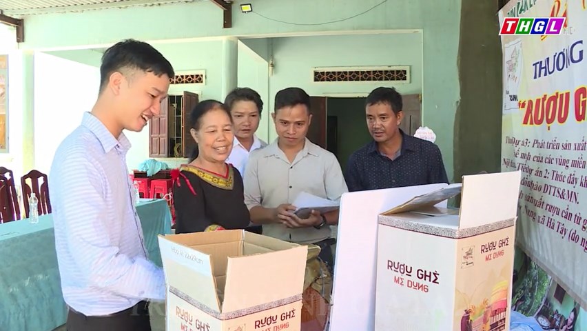 Ra mắt thương hiệu sản phẩm “Rượu ghè mẹ Dung”