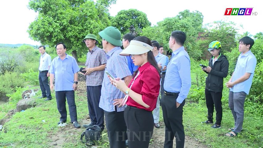 Đoàn công tác Trung ương khảo sát thiệt hại, sạt lở tại huyện Ia Pa