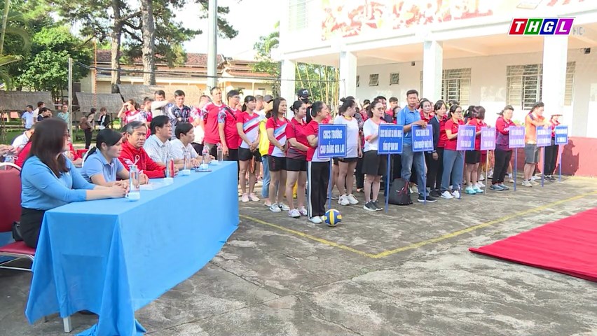 Khai mạc Hội thao Khối thi đua số 6 thuộc Công đoàn Viên chức tỉnh Gia Lai