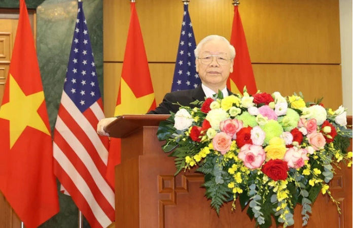 Phát biểu của Tổng Bí thư Nguyễn Phú Trọng với báo chí sau Hội đàm với Tổng thống Hoa Kỳ Joe Biden