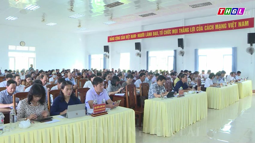 Đoàn đại biểu Quốc hội tỉnh tiếp xúc cử tri thành phố Pleiku