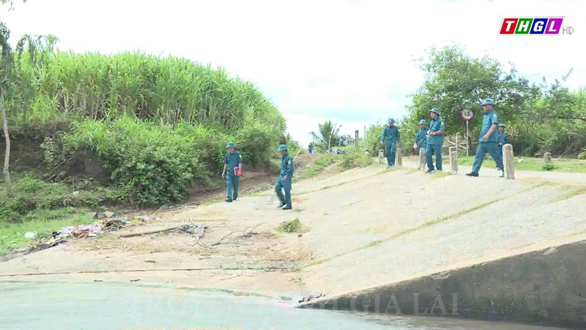 BCH Quân sự huyện Kbang chủ động triển khai công tác cứu hộ, cứu nạn trước mùa mưa bão