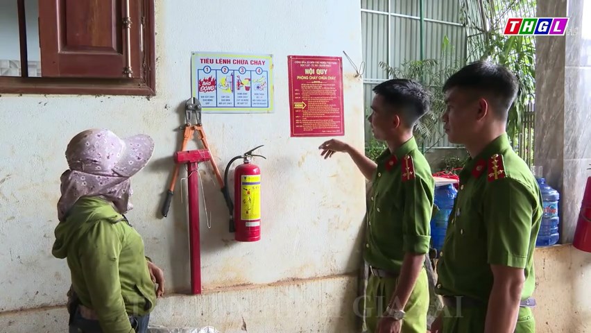 Chư Păh tăng cường phòng cháy chữa cháy tại khu dân cư