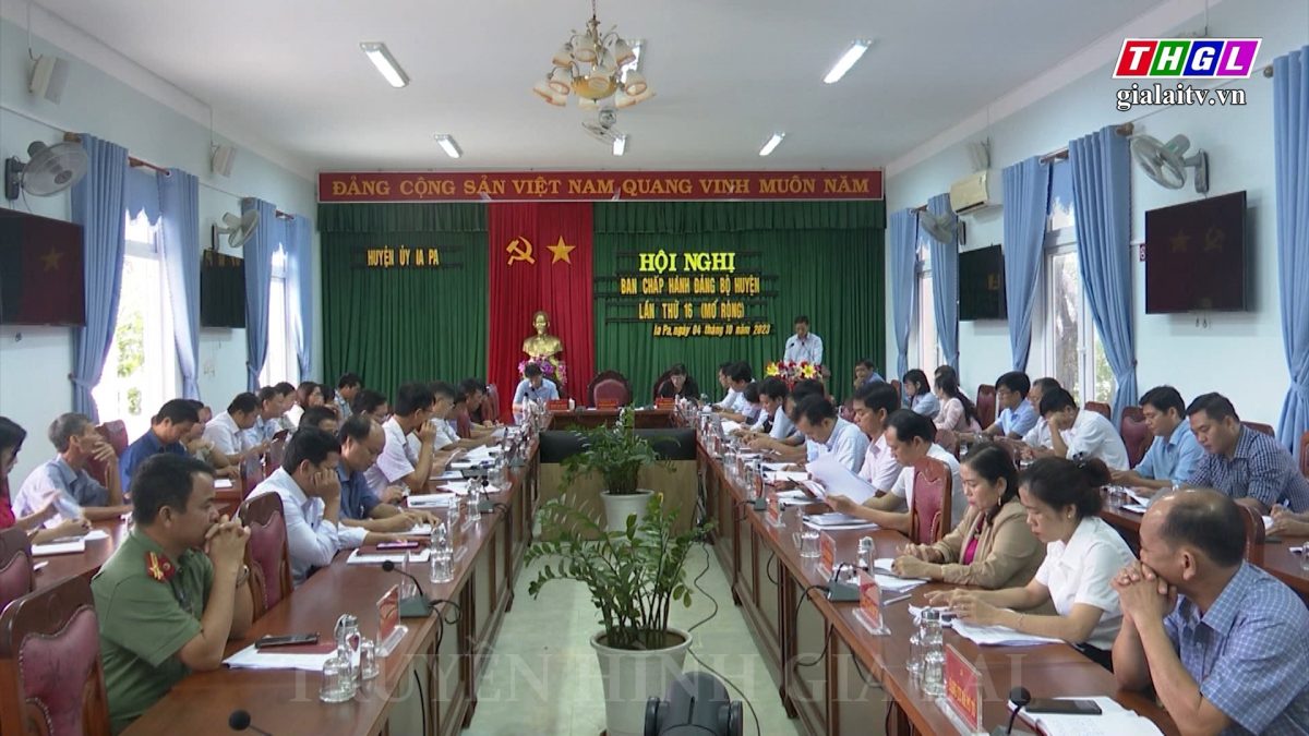 Huyện ủy Ia Pa chú trọng công tác đào tạo, xây dựng đội ngũ cán bộ