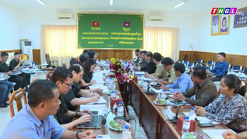 Ban Chuyên trách tỉnh Gia Lai (Việt Nam) và tỉnh Ratanakiri (Vương quốc Campuchia) Hội đàm thống nhất triển khai công tác tìm kiếm, cất bốc, quy tập hài cốt Liệt sĩ trong mùa khô 2023 – 2024