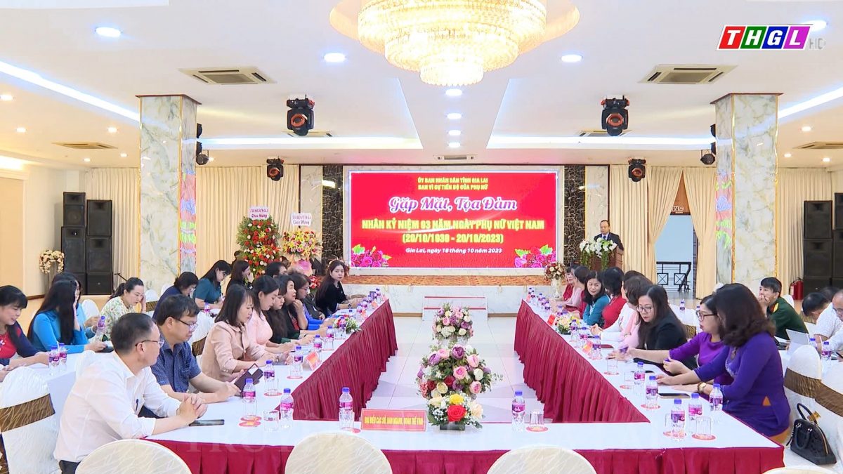 Ban Vì sự tiến bộ của phụ nữ tỉnh Gia Lai tổ chức gặp mặt các nữ lãnh đạo chủ chốt của tỉnh