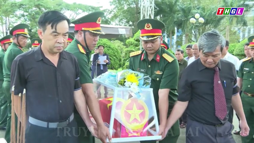 Chư Păh tổ chức Lễ truy điệu và an táng hài cốt Liệt sĩ