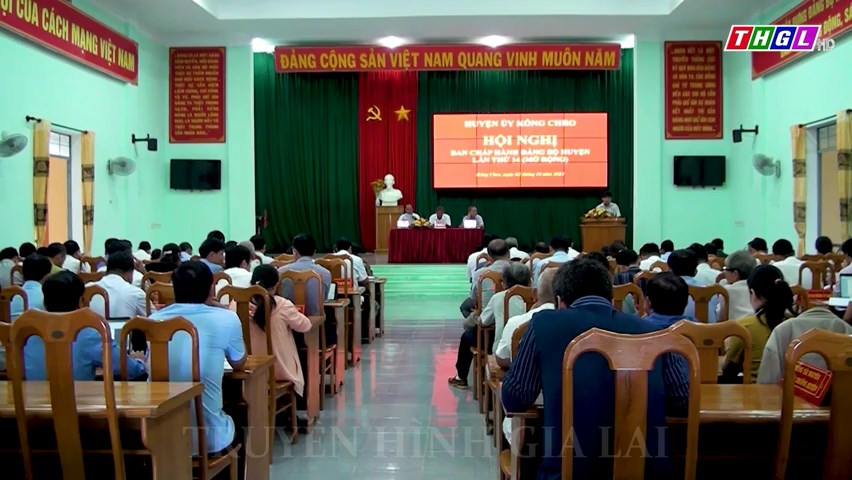 Hội nghị Ban Chấp hành Đảng bộ huyện Kông Chro lần thứ 14 khoá VIII (mở rộng)
