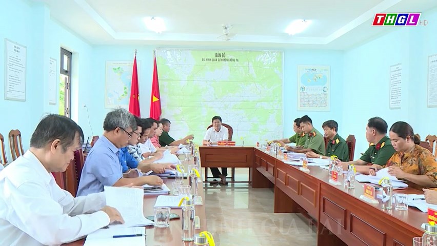 Hội nghị xét duyệt thực lực công dân trong độ tuổi nhập ngũ và triển khai Kế hoạch khám sức khỏe thực hiện nghĩa vụ Quân sự năm 2024.