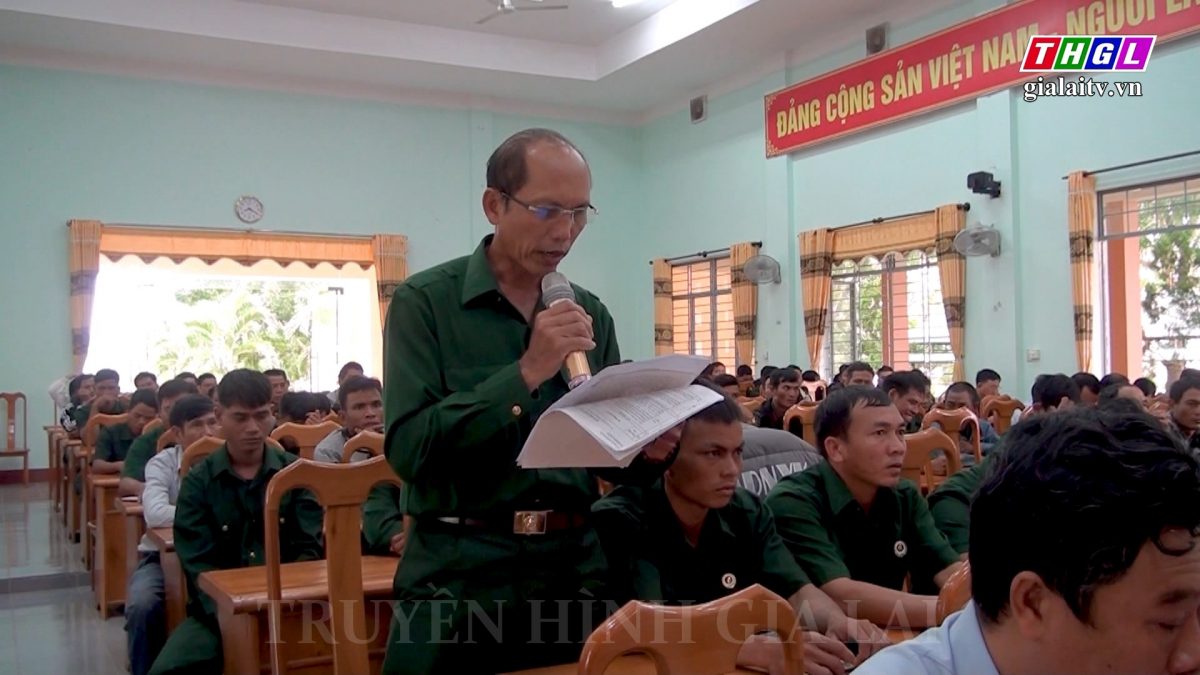 Huyện Kông Chro: Tiếp xúc đối thoại với cán bộ Hội Cựu chiến binh năm 2023