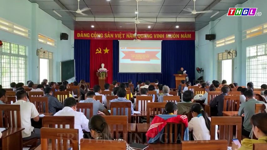 Huyện Krông Pa tổ chức tập huấn nghiệp vụ cho đội ngũ cán bộ Hội nông dân cơ sở năm 2023