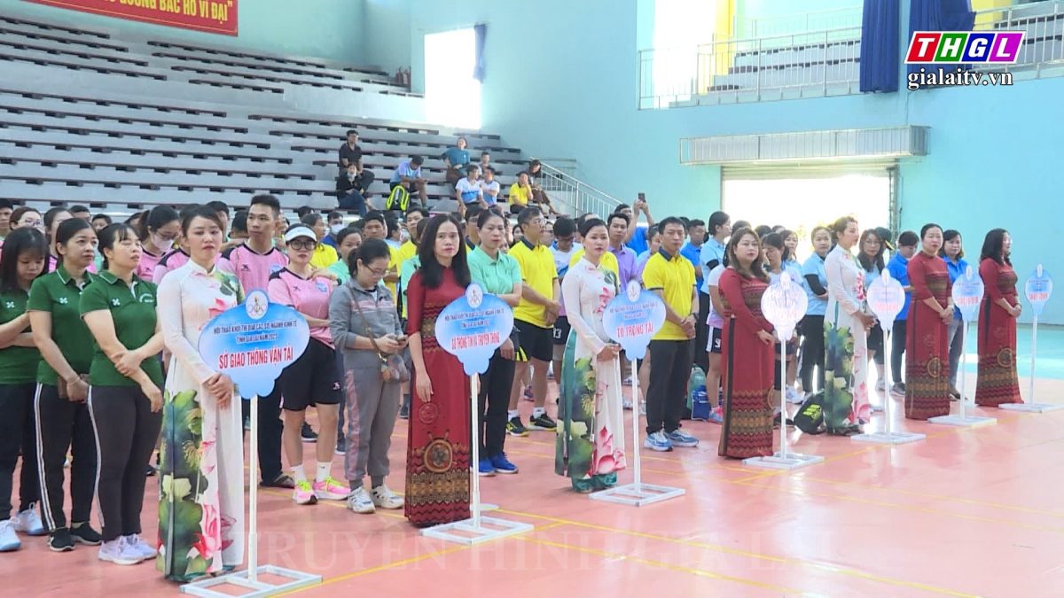 Khai mạc Hội thao Khối thi đua các Sở, ngành Kinh tế