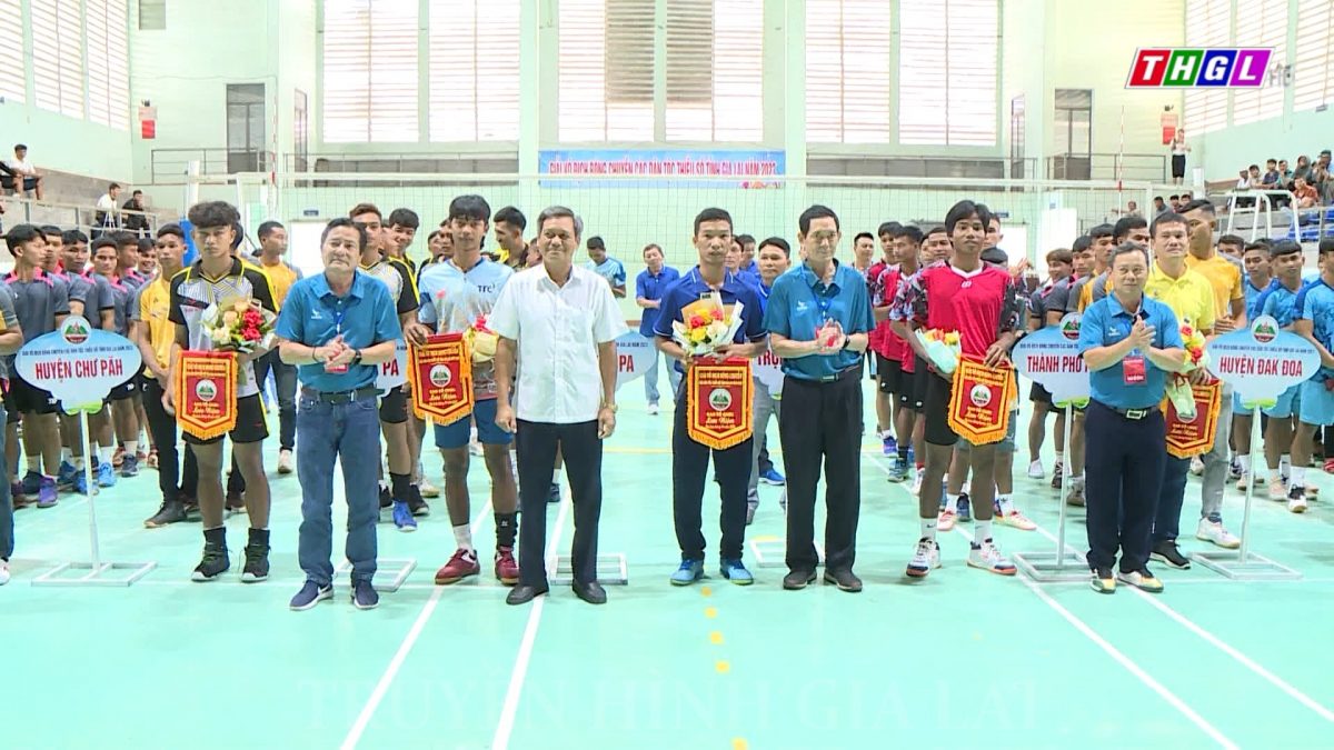 Khai mạc Giải vô địch bóng chuyền các dân tộc thiểu số tỉnh Gia Lai năm 2023