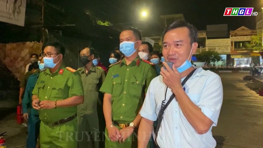 Thị trấn Phú Túc, huyện Krông Pa tổ chức thực tập phương án chữa cháy và cứu nạn, cứu hộ