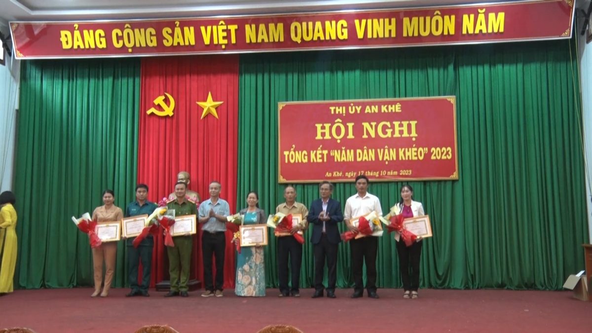 Thị xã An Khê tổng kết “Năm dân vận khéo” năm 2023