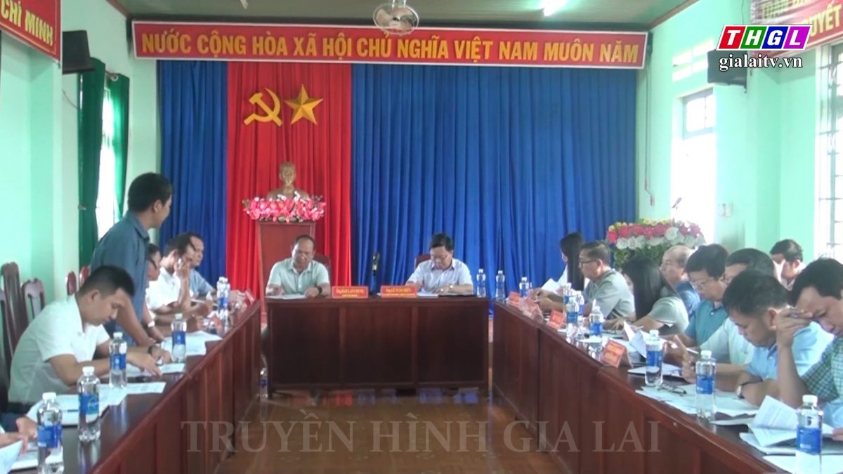 Tổ đại biểu HĐND tỉnh Gia Lai khảo sát việc thực hiện chương trình mục tiêu quốc gia tại xã Ia Ko