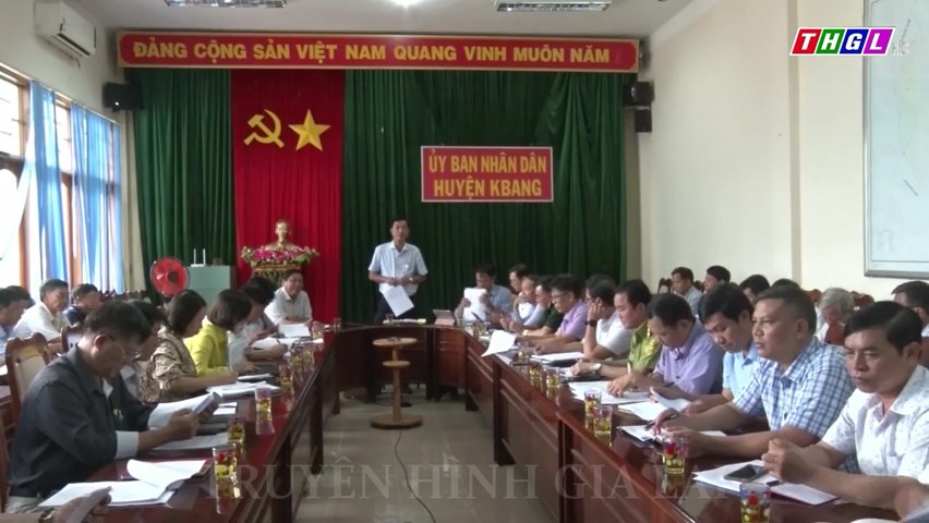 UBND huyện Kbang tổ chức Hội nghị sơ kết 9 tháng đầu năm 2023