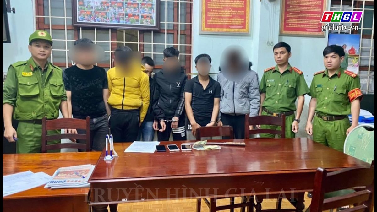 Bắt giữ nhóm thanh thiếu niên đang hỗn chiến