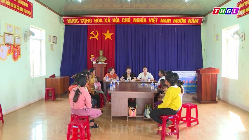 Các cấp Hội LHPN trong tỉnh Gia Lai vận động, hỗ trợ 3.570 hội viên, phụ nữ tham gia BHYT