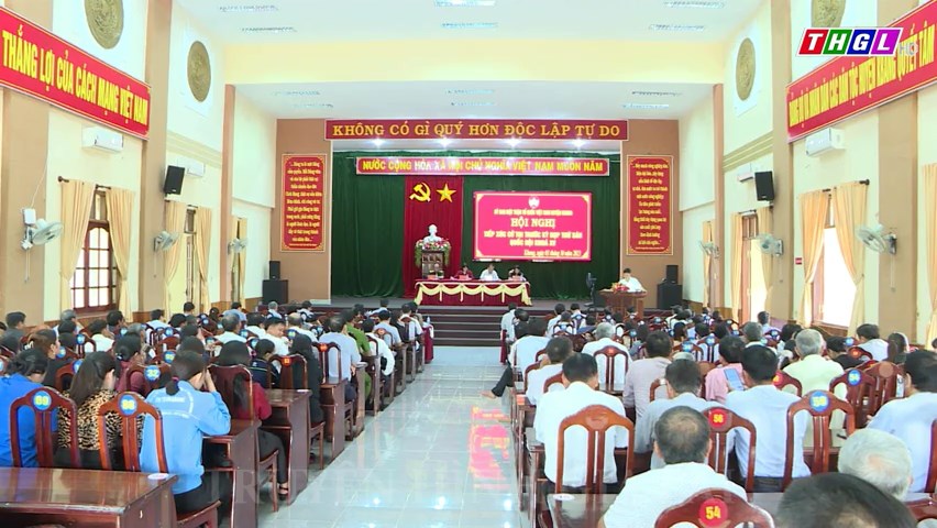 Đoàn đại biểu Quốc hội tỉnh Gia Lai tiếp xúc cử tri huyện Kbang