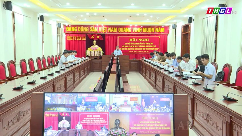 Hội nghị góp ý kiến vào các văn bản tổng kết 15 năm thực hiện Quy định số 171 của Ban Bí thư