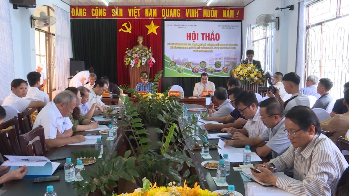 Hội thảo bàn giải pháp sử dụng thuốc BVTV an toàn, hiệu quả