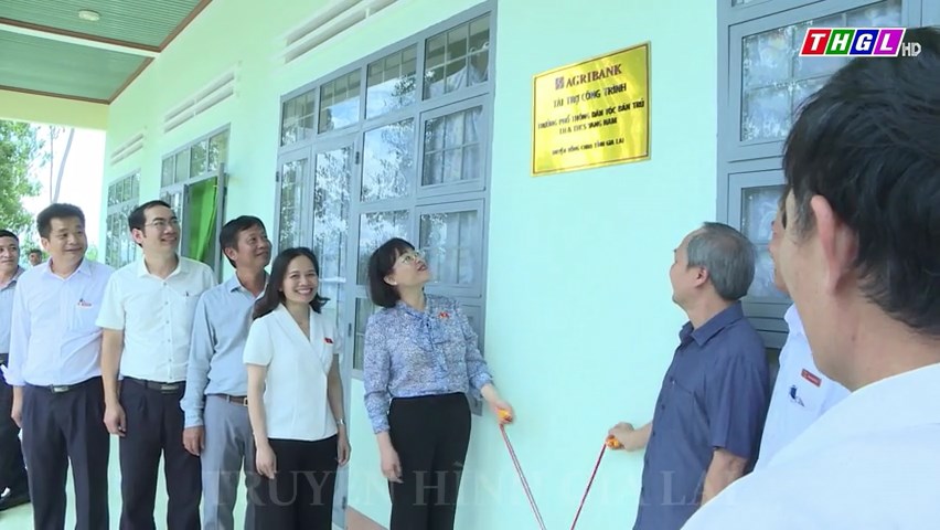 Lễ bàn giao các công trình an sinh xã hội cho giáo dục