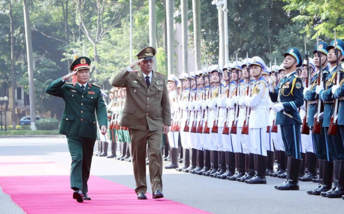 Tổng Tham mưu trưởng Bộ các Lực lượng vũ trang cách mạng Cuba thăm chính thức Việt Nam