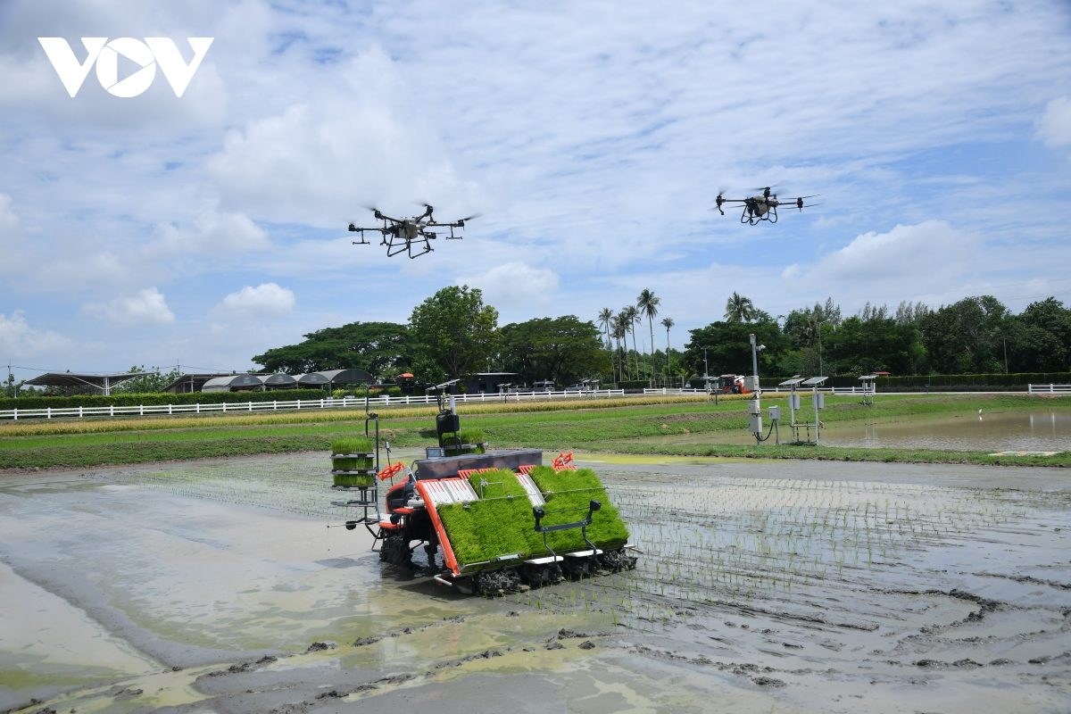 Triển khai máy bay không người lái, hướng đi mới cho nông nghiệp Thái Lan