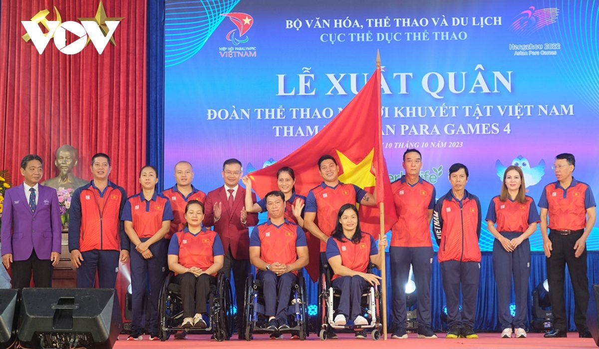 Xuất quân tham dự Đại hội Thể thao người khuyết tật châu Á lần thứ 4