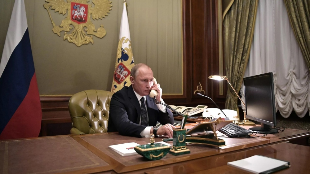 Tổng thống Nga Putin thảo luận về tình hình Trung Đông với lãnh đạo nhiều nước