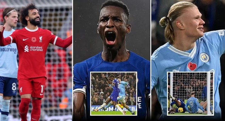 Nghẹt thở bảng xếp hạng NHA: Man City và Brighton sảy chân, Liverpool – MU hả hê