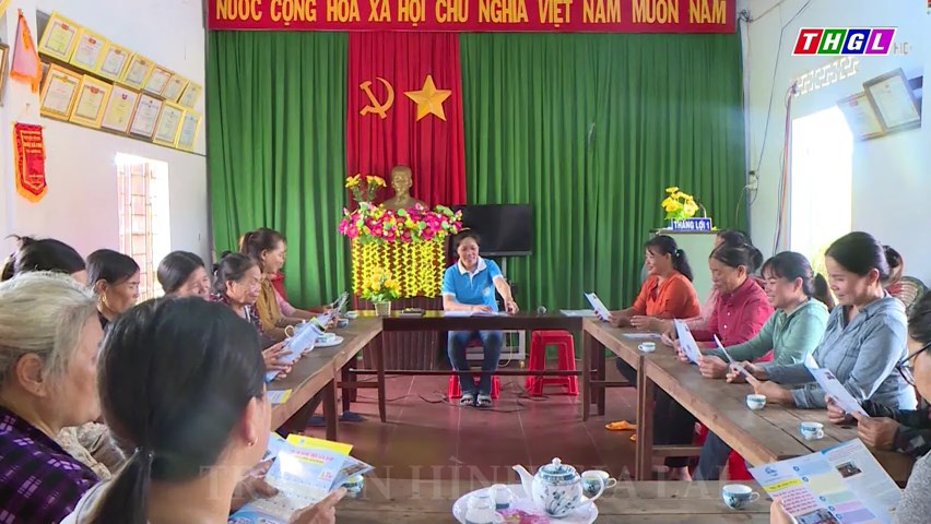 Chị Trần Thị Lơ – Chi hội trưởng phụ nữ nhiệt tình với công tác hội