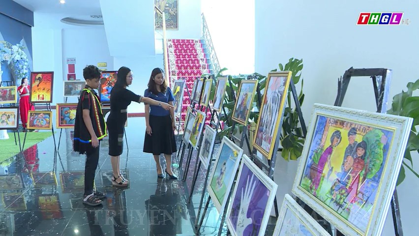 Gửi gắm nhiều thông điệp qua Cuộc thi vẽ tranh “Sắc màu bình yên”
