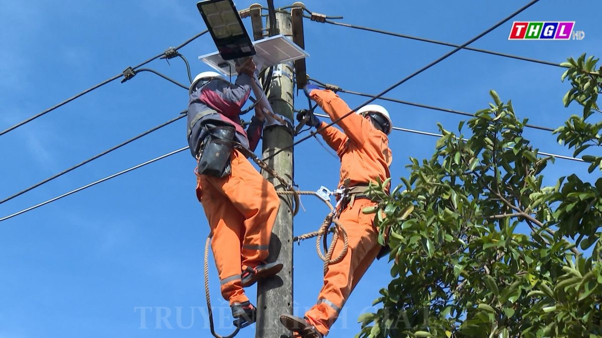 05 công trình thanh niên “Thắp sáng đường quê” được Đoàn cơ sở Công ty Điện lực Gia Lai thực hiện trong năm 2023