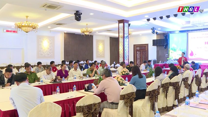 Ban Chỉ đạo vận động hiến máu tình nguyện tỉnh Gia Lai tổ chức Hội nghị tổng kết công tác hiến máu tình nguyện năm 2023, triển khai kế hoạch năm 2024