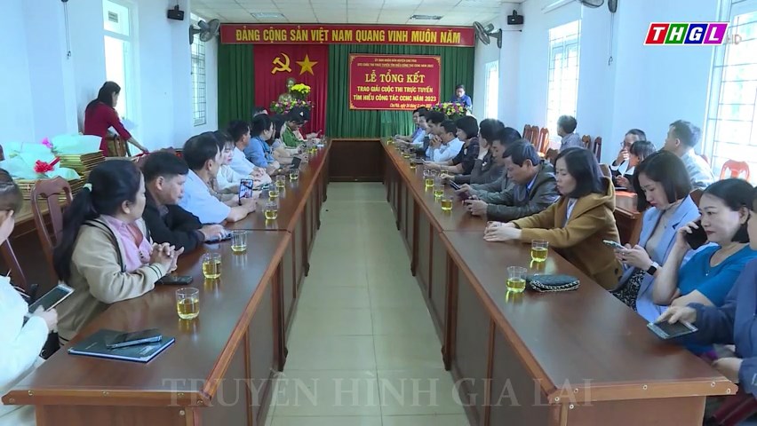 Chư Păh tổng kết trao giải Cuộc thi trực tuyến “Tìm hiểu về công tác cải cách hành chính năm 2023”