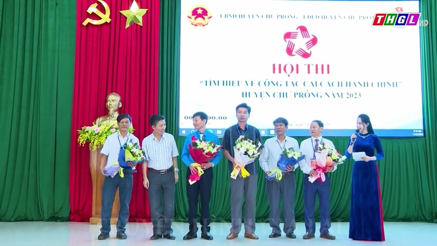 Chư Prông tổ chức hội thi “Tìm hiểu về công tác cải cách hành chính”