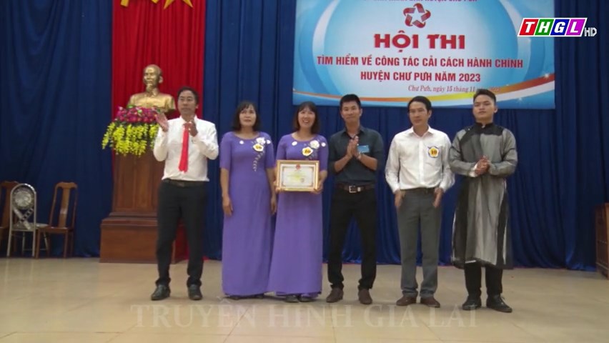 Chư Pưh: Hội thi tìm hiểu về công tác cải cách hành chính