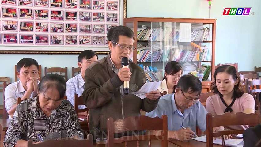 Đại biểu HĐND huyện Chư Păh tổ chức tiếp xúc cử tri trước Kỳ họp thứ 15 HĐND huyện (khóa VI)