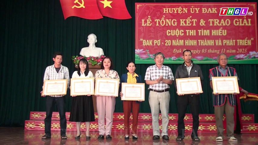 Đak Pơ tổ chức Hội thi tìm hiểu lịch sử – văn hoá huyện