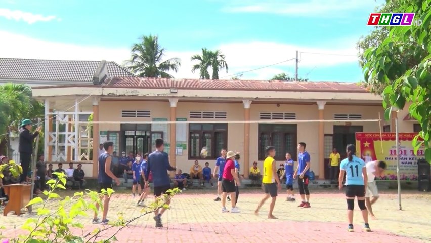 Hội thao đại đoàn kết thị trấn Kbang thu hút trên 80 vận động viên tham gia