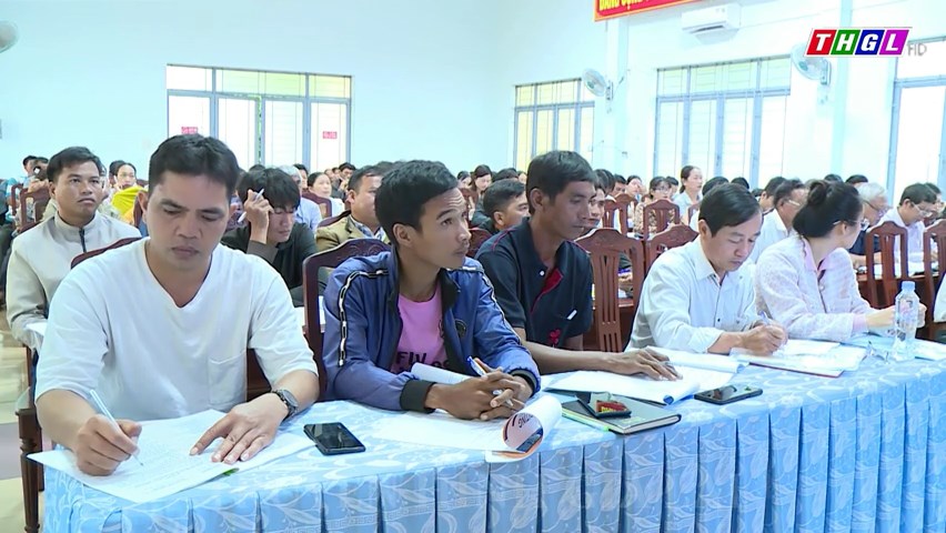 Krông Pa: Tập huấn nghiệp vụ thu thập thông tin về lao động, thị trường lao động