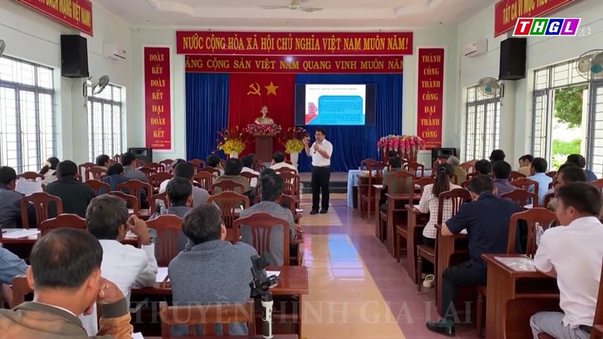 Tập huấn công tác khuyến nông cho đoàn viên, thanh niên huyện Kbang